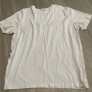 Fabletics White Short Sleeve Tee